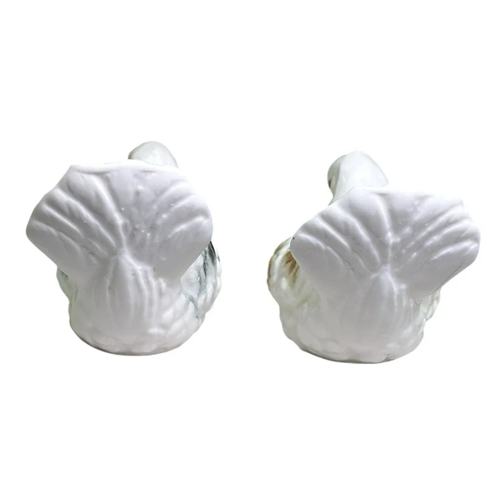 Vintage Ceramic Doves‎ Birds Salt & Pepper Shaker Set Novelty Animal